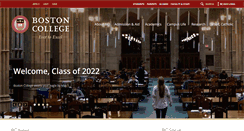 Desktop Screenshot of bostoncollege.org