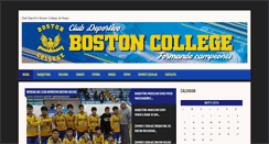 Desktop Screenshot of cd.bostoncollege.cl